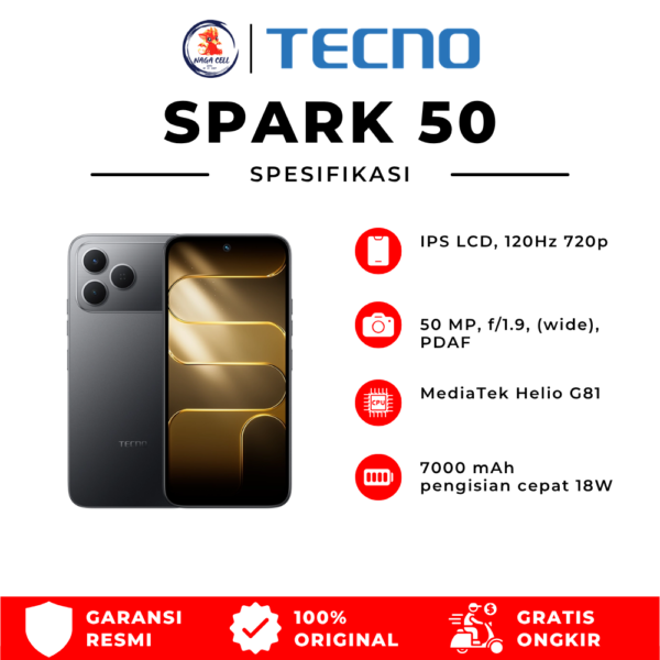 TECNO SPARK 50