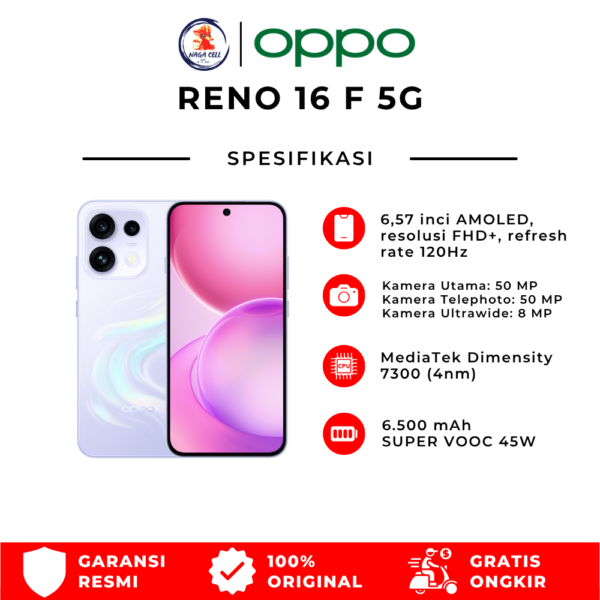 (PRE-ORDER) OPPO RENO 16 F 5G